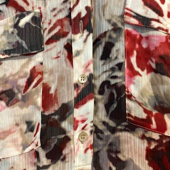 Womens Liz Claiborne blouse long sleeves size XLT - Picture 6 of 6